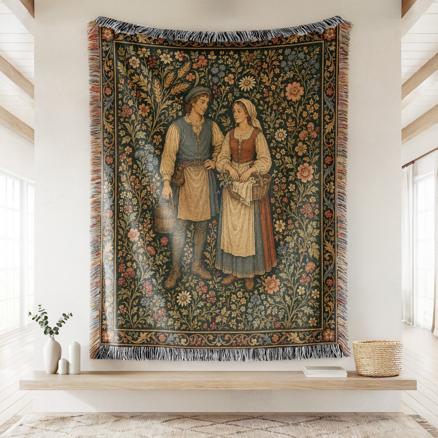 The Village Sweethearts Blanket Secondary image