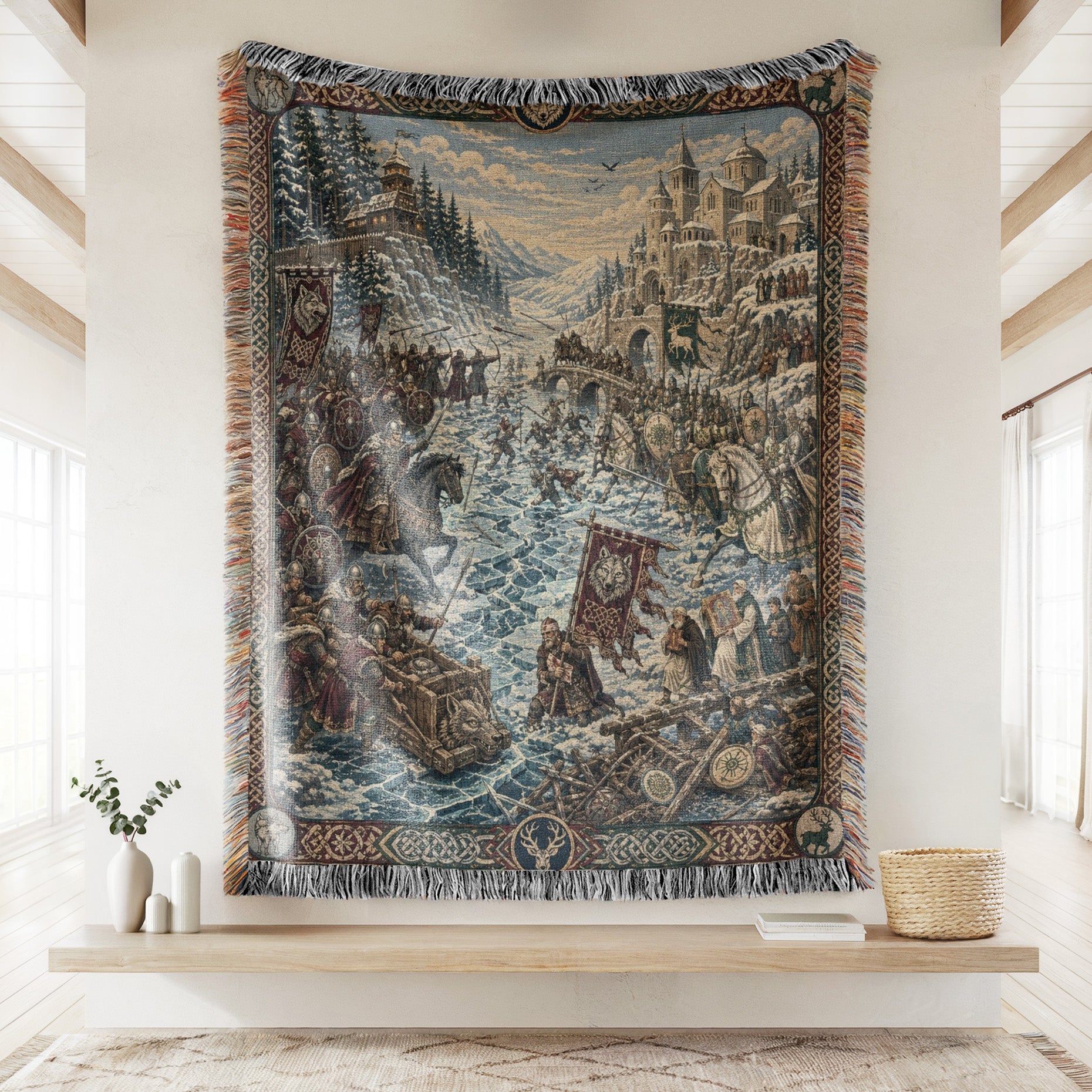 The Battle of the Frozen River Blanket Secondary image