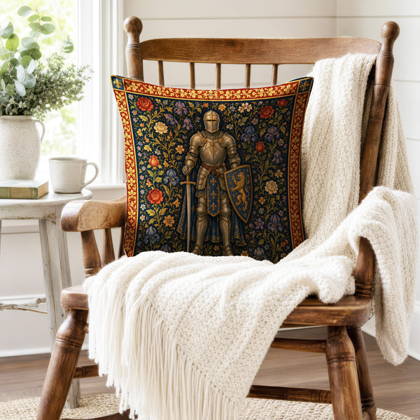 The King’s Champion – Medieval Knight Pillow