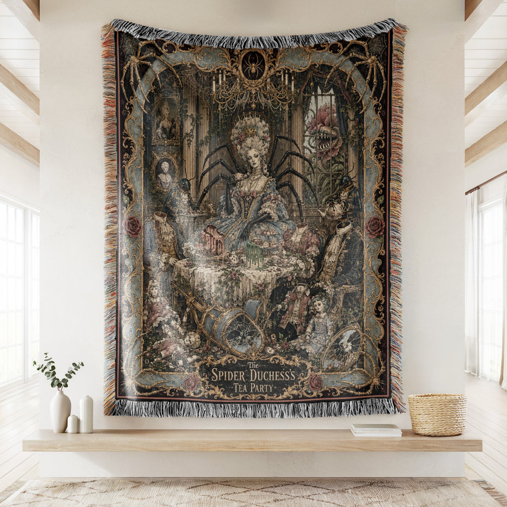 The Spider Duchess's Tea Party Blanket