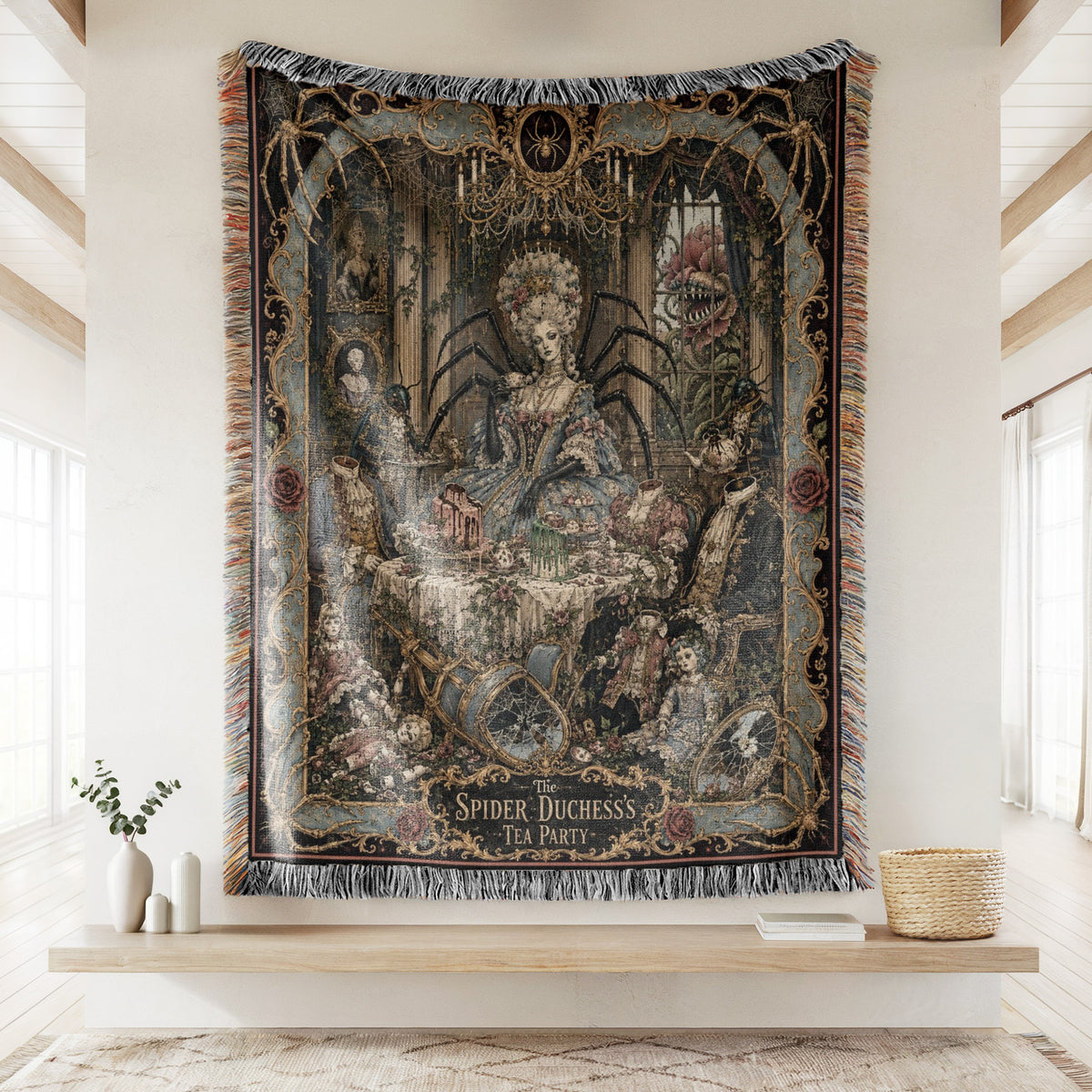 The Spider Duchess's Tea Party Blanket