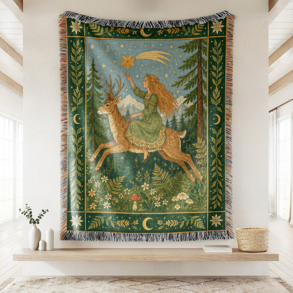 Shooting Star Stag Blanket