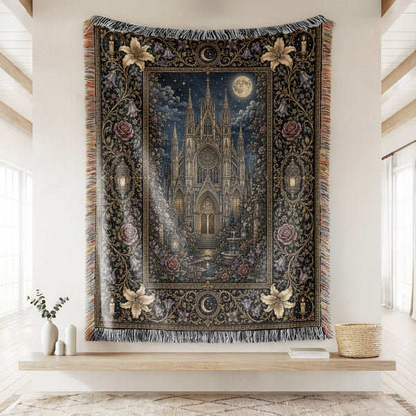 Cathedral at Midnight Blanket
