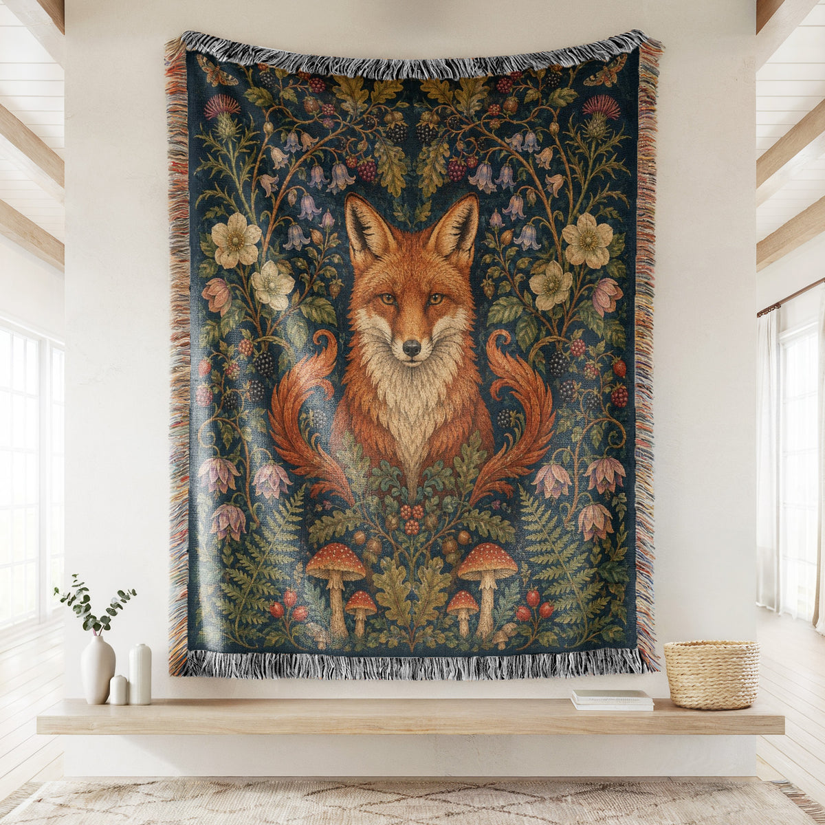 The Fox of the Blackberry Wood Blanket
