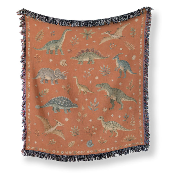 Prehistoric Friends Dinosaur Blanket