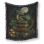 Emerald Moon Dragon Library Blanket