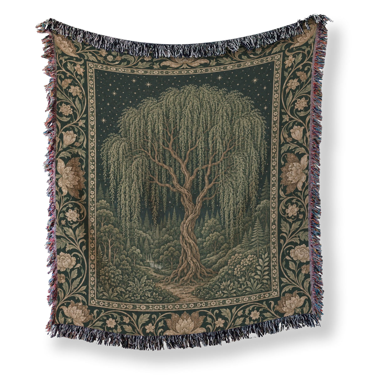 The Whispering Willow Blanket Main image