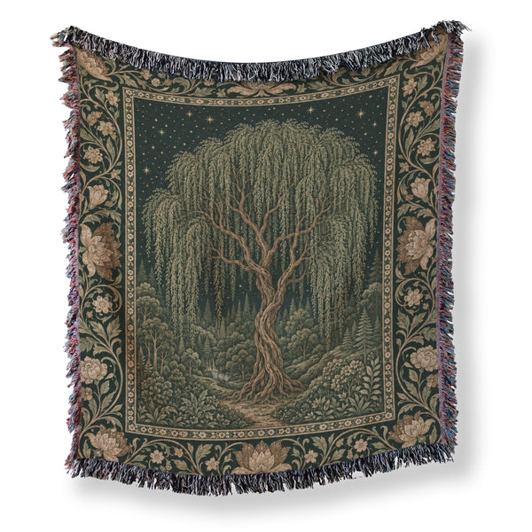The Whispering Willow Blanket
