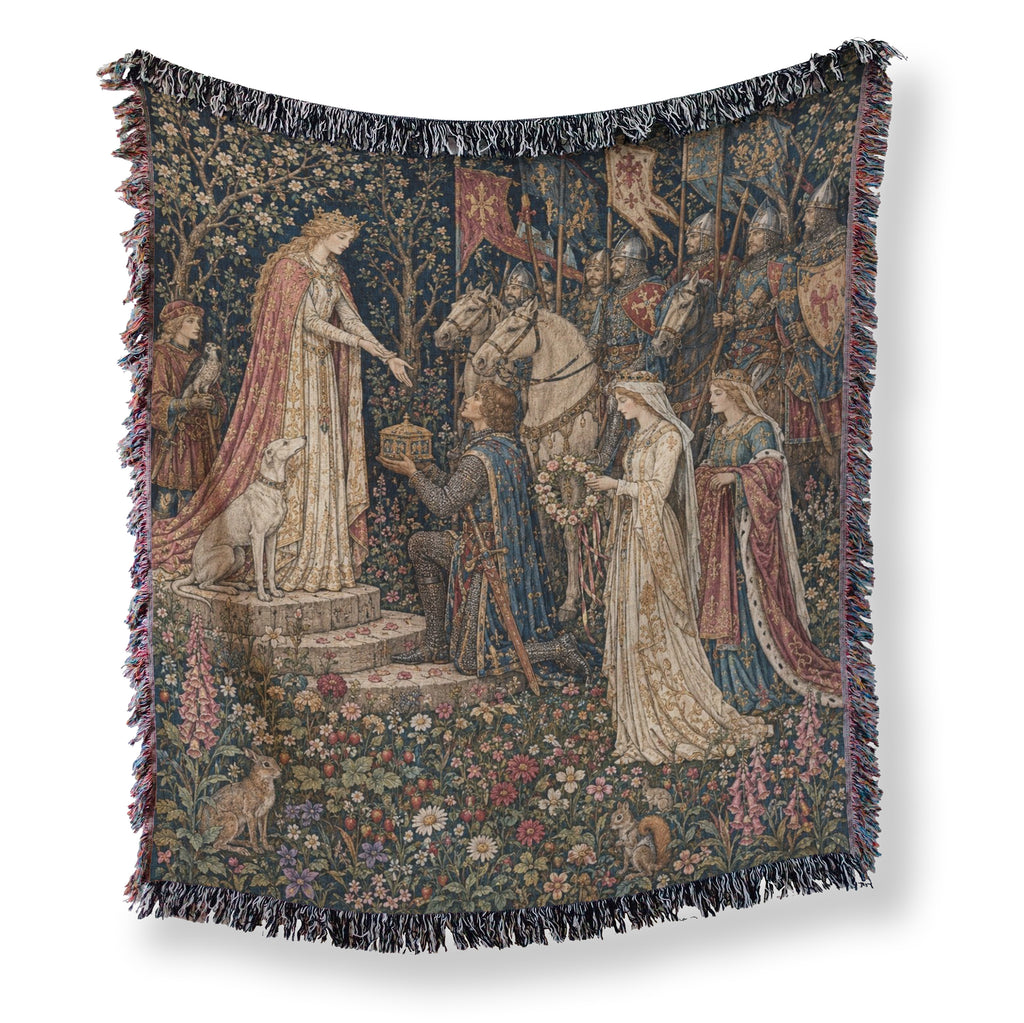 The Lady’s Courtly Tribute Blanket