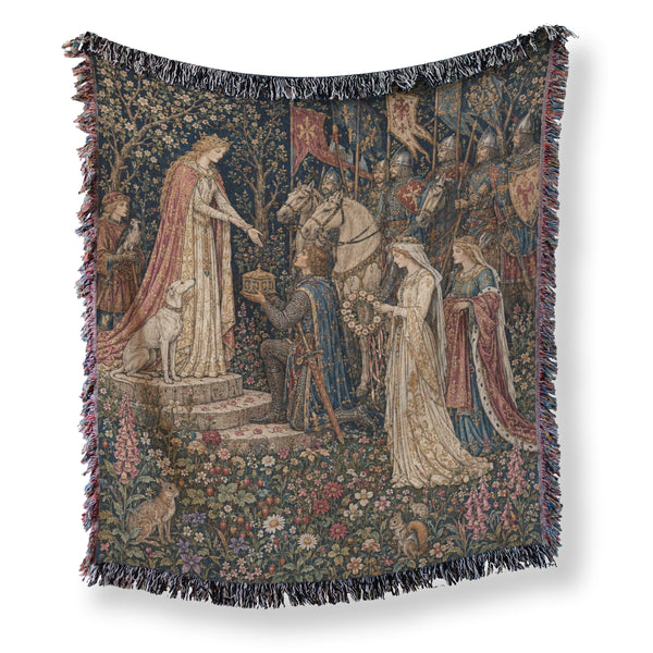 The Lady’s Courtly Tribute Blanket