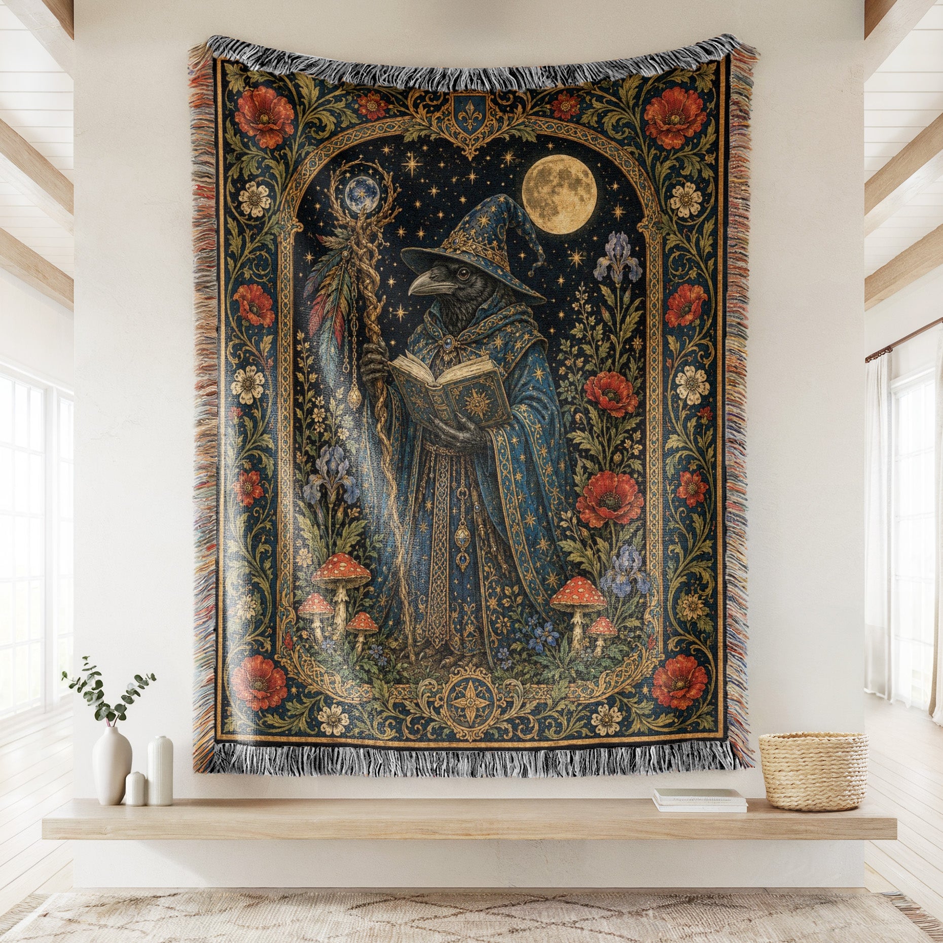 Raven Wizard Scholar Blanket Secondary image