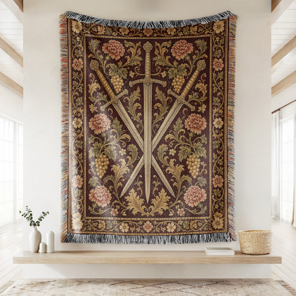The Three Blades of the Vineyard Blanket