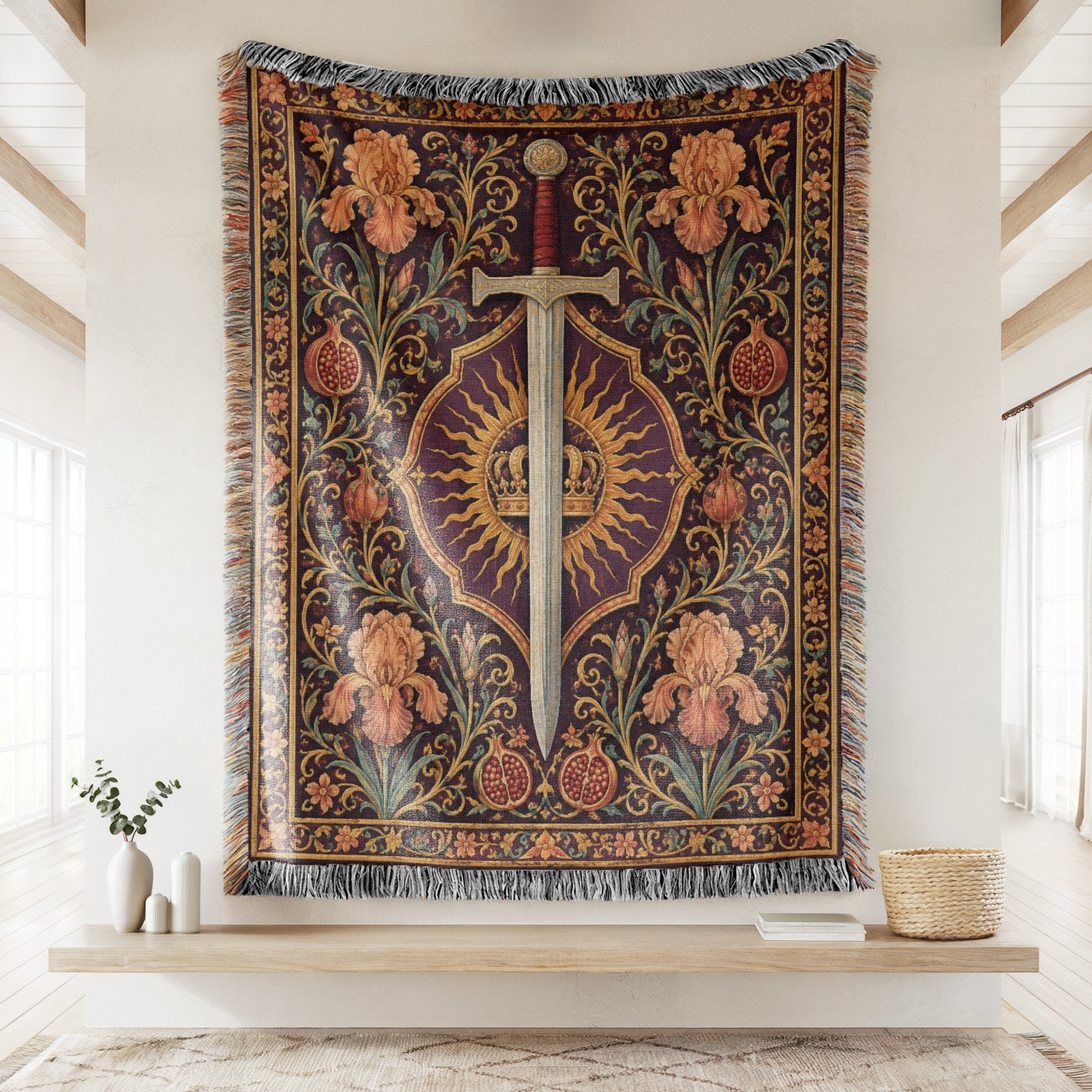The Sun Crown Sword Blanket Secondary image