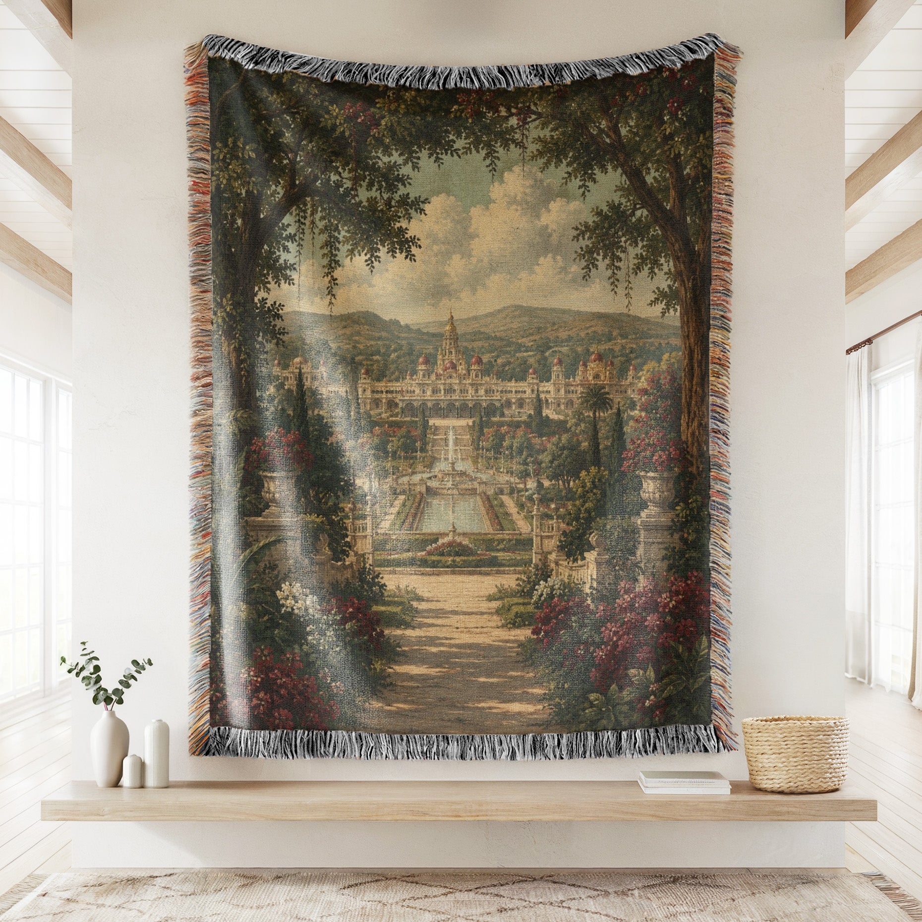 Gardens of the Grand Palace Blanket Secondary image