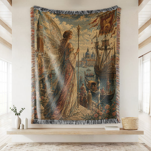 Venetian Harbour Fairy Blanket