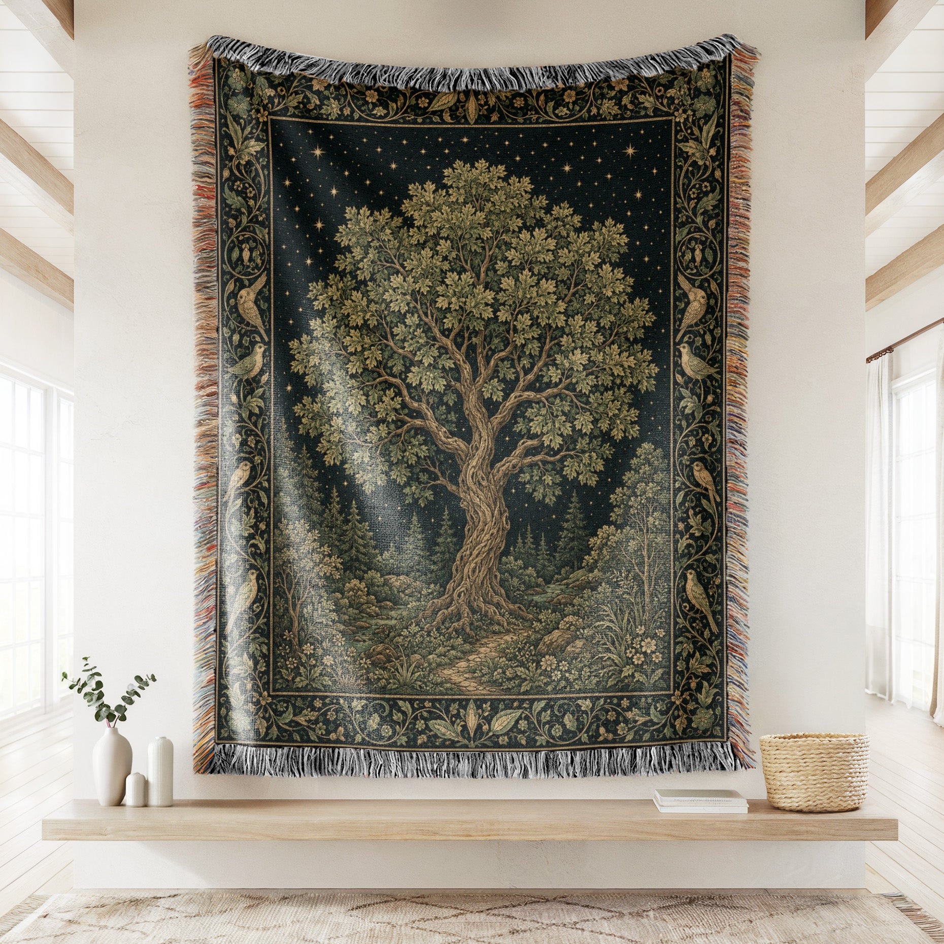 Ancient Starwood Tree Blanket Secondary image