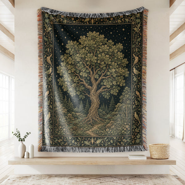 Ancient Starwood Tree Blanket