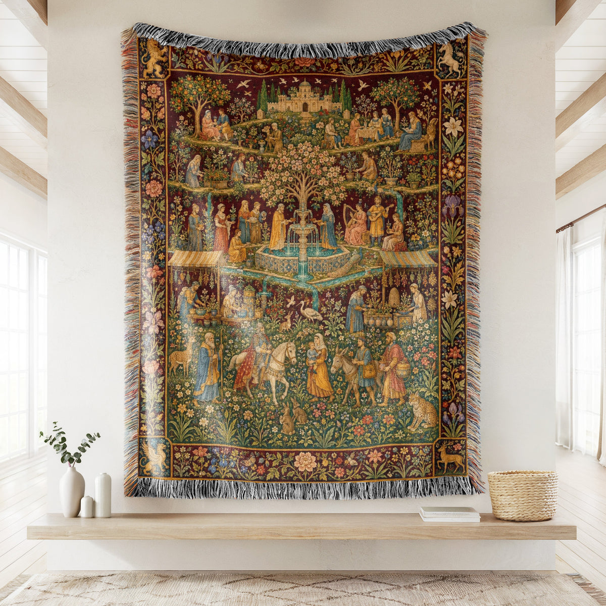 The Enchanted Castle Fair Blanket
