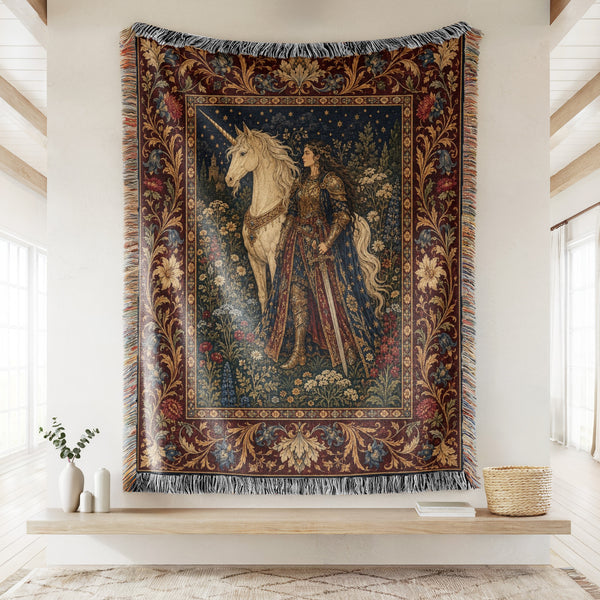 The Lady of the White Steed Blanket