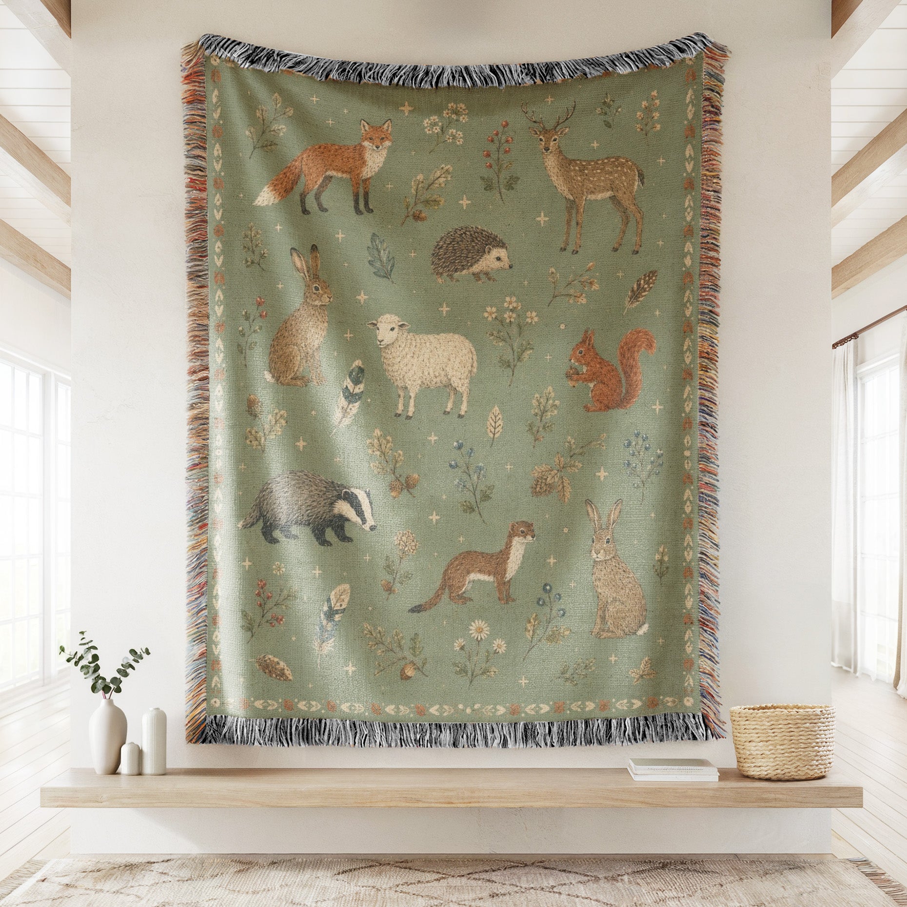 Countryside Friends Blanket Secondary image