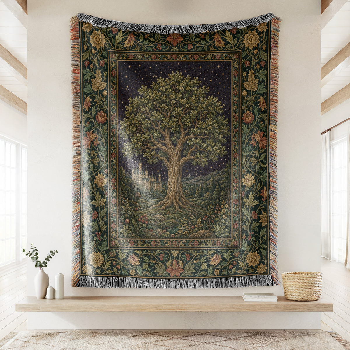 Elder Tree of the Hidden Castle Blanket