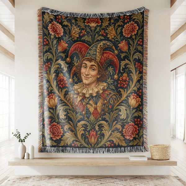 The Merry Court Jester Blanket