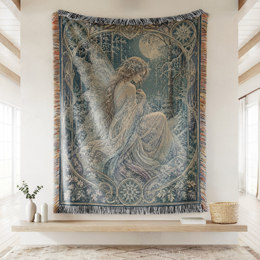 Winter Moon Fairy Blanket