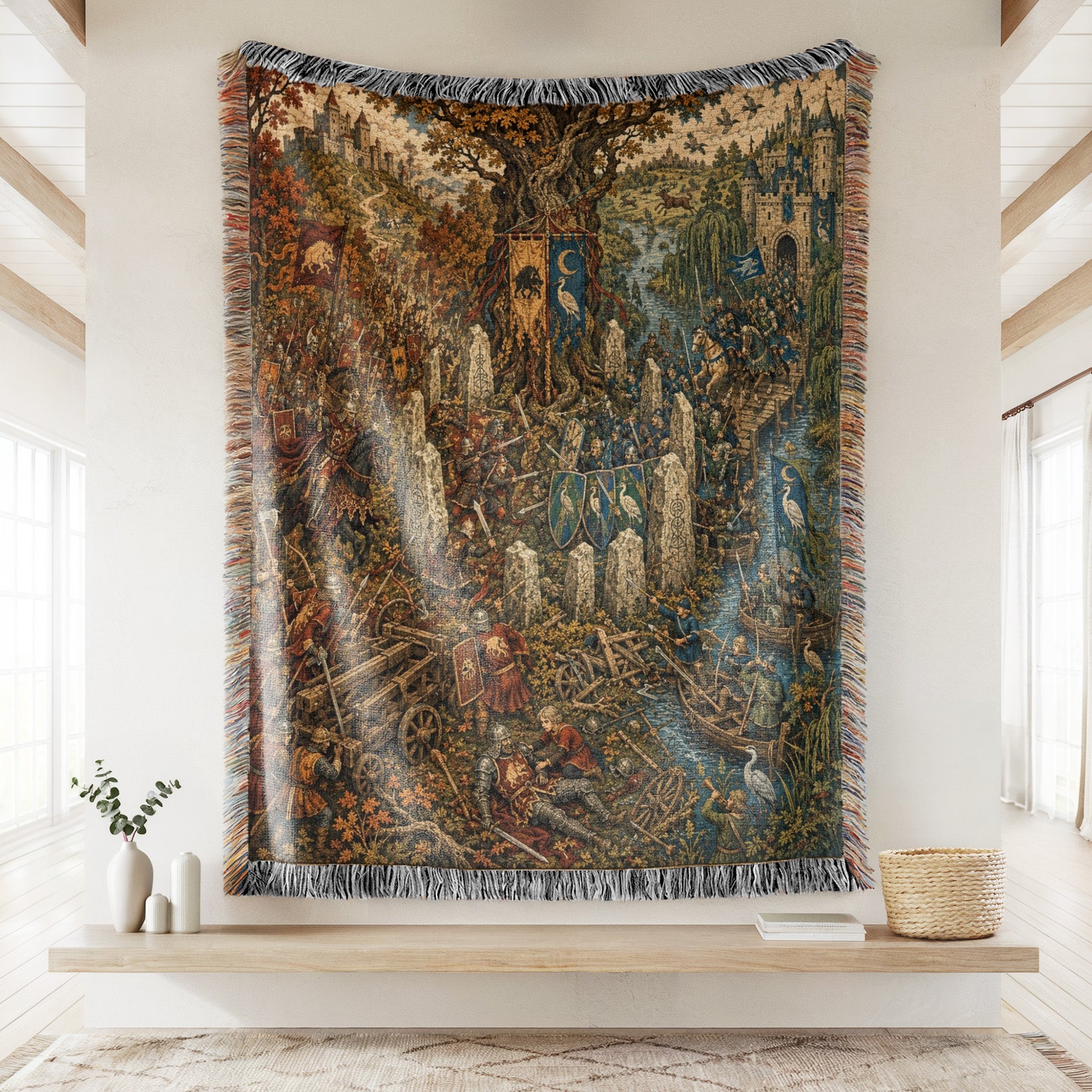 The Battle Beneath the Ancient Oak Blanket Secondary image