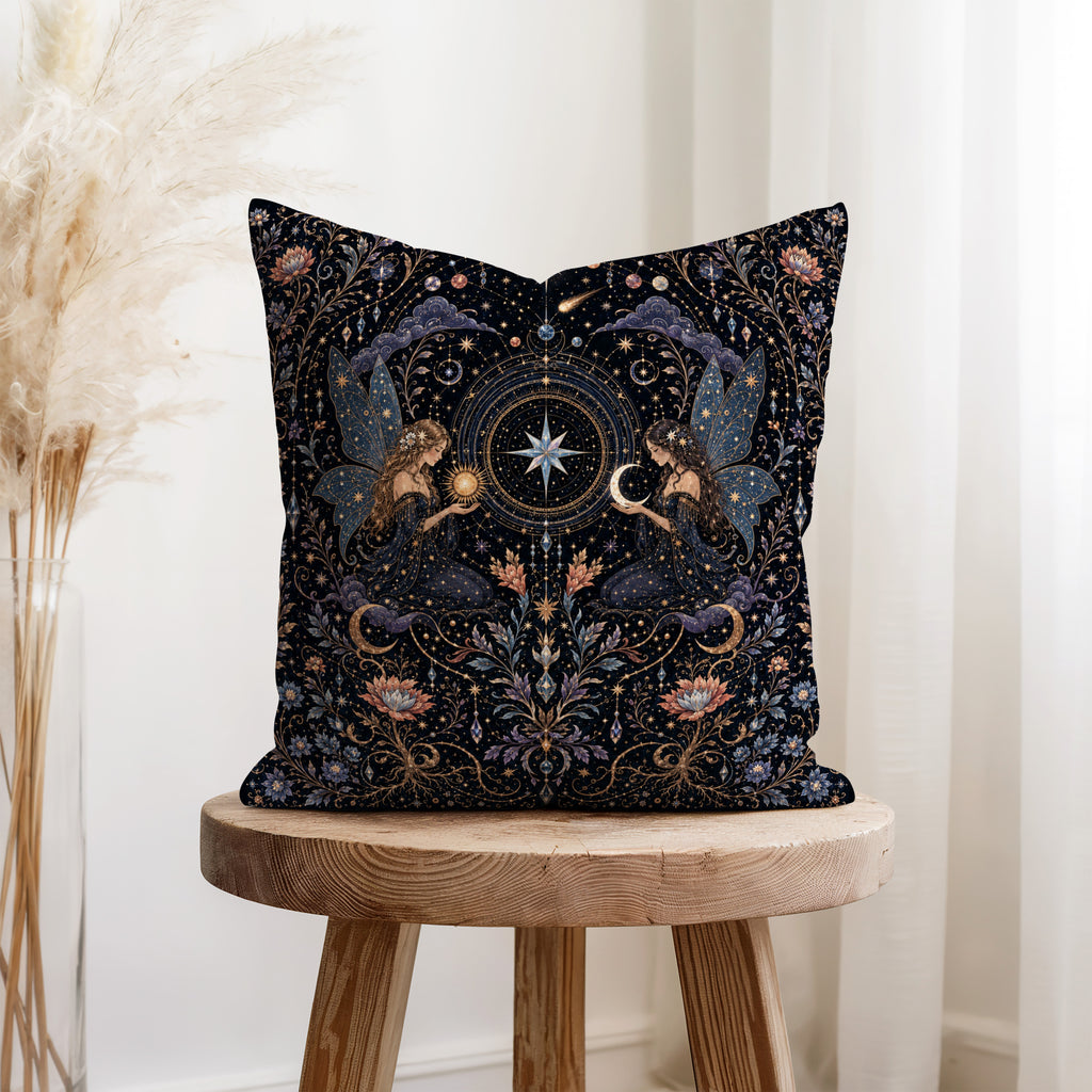 The Celestial Sisters – Astrology Fairy Pillow