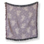 Lavender Fairy Garden Blanket