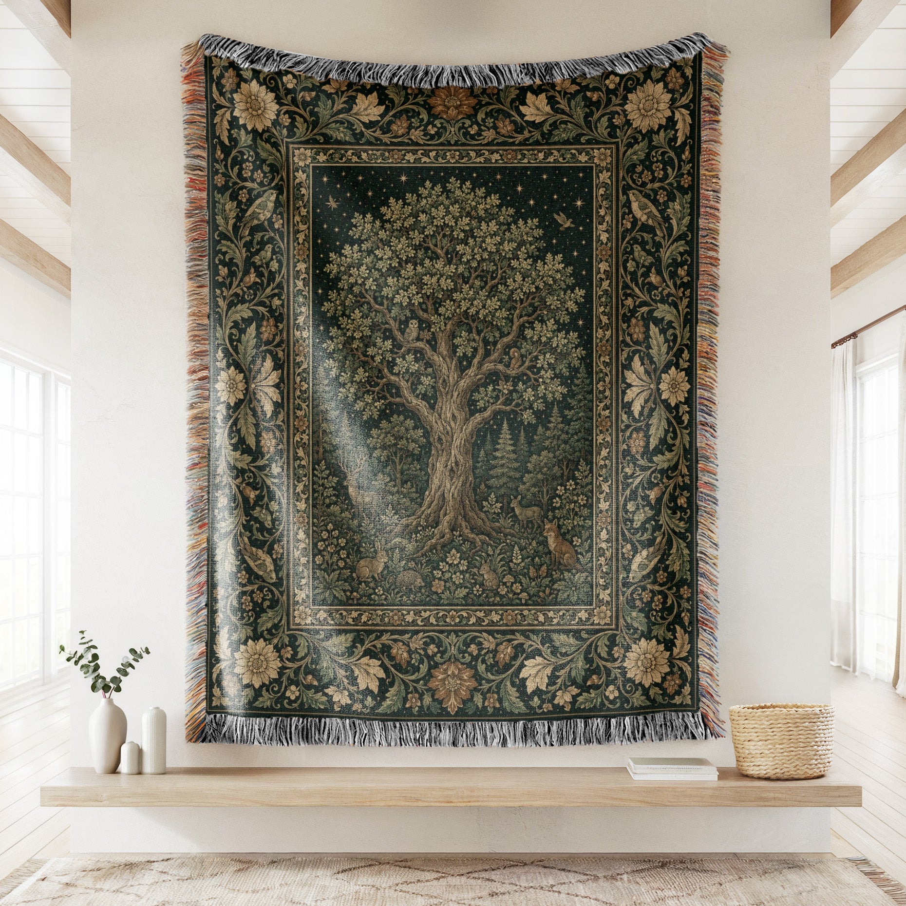 The Woodland Court Blanket Secondary image