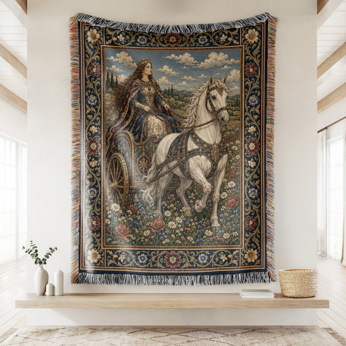 The Queen’s Meadow Journey Blanket