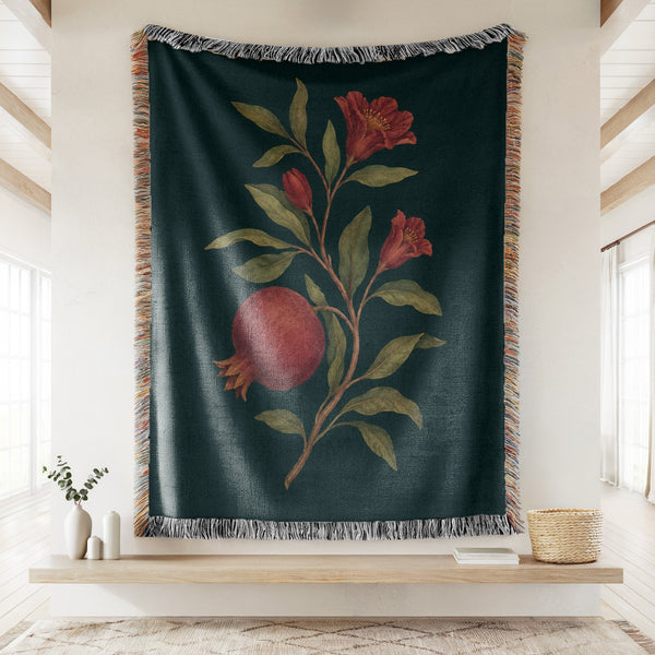 The Pomegranate Blossom Blanket