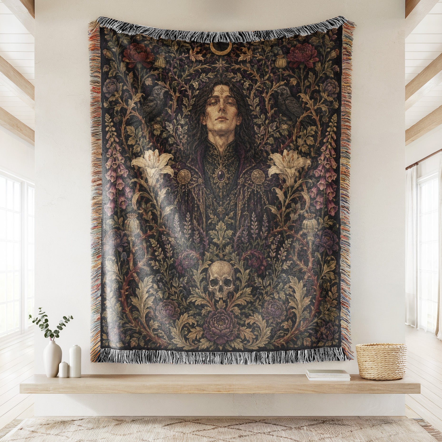 The Lord of the Raven Court Blanket Secondary image