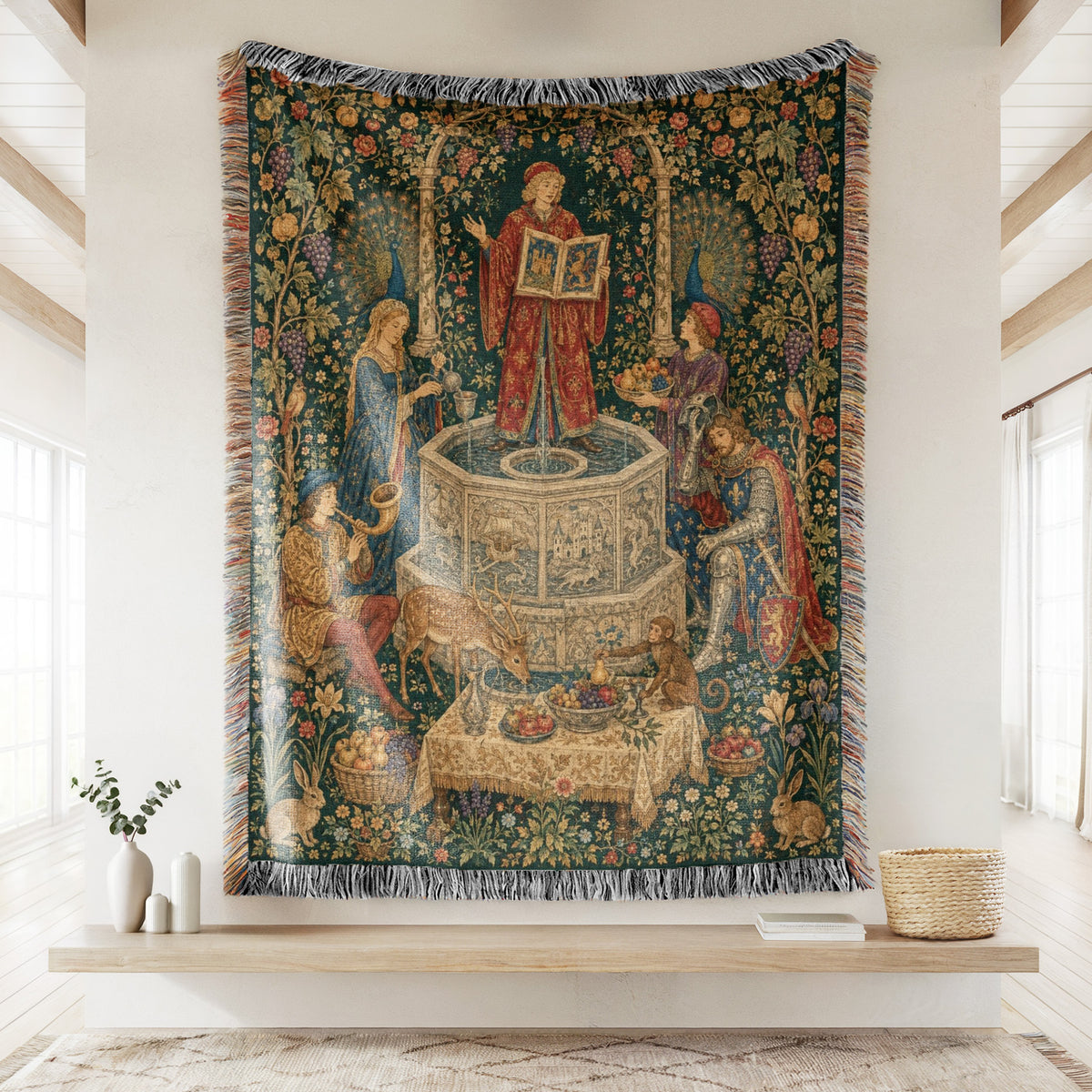 The Fountain Court of the Vale Blanket