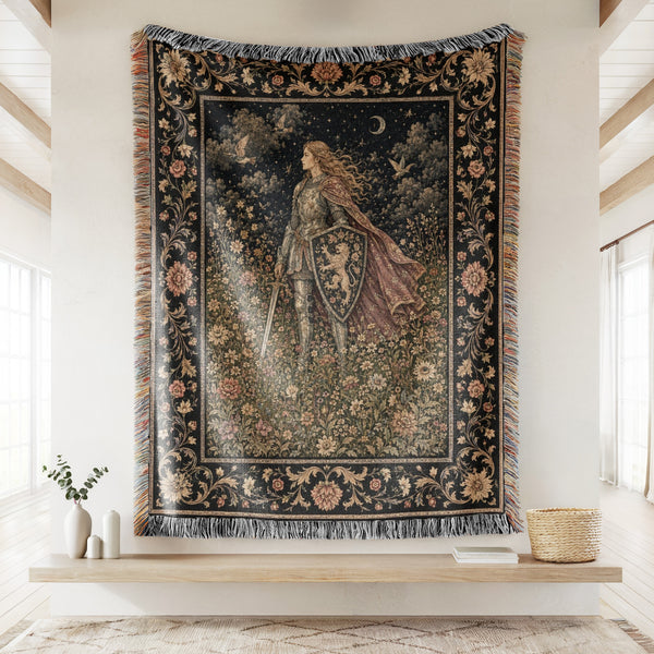 The Lionheart Knight Blanket