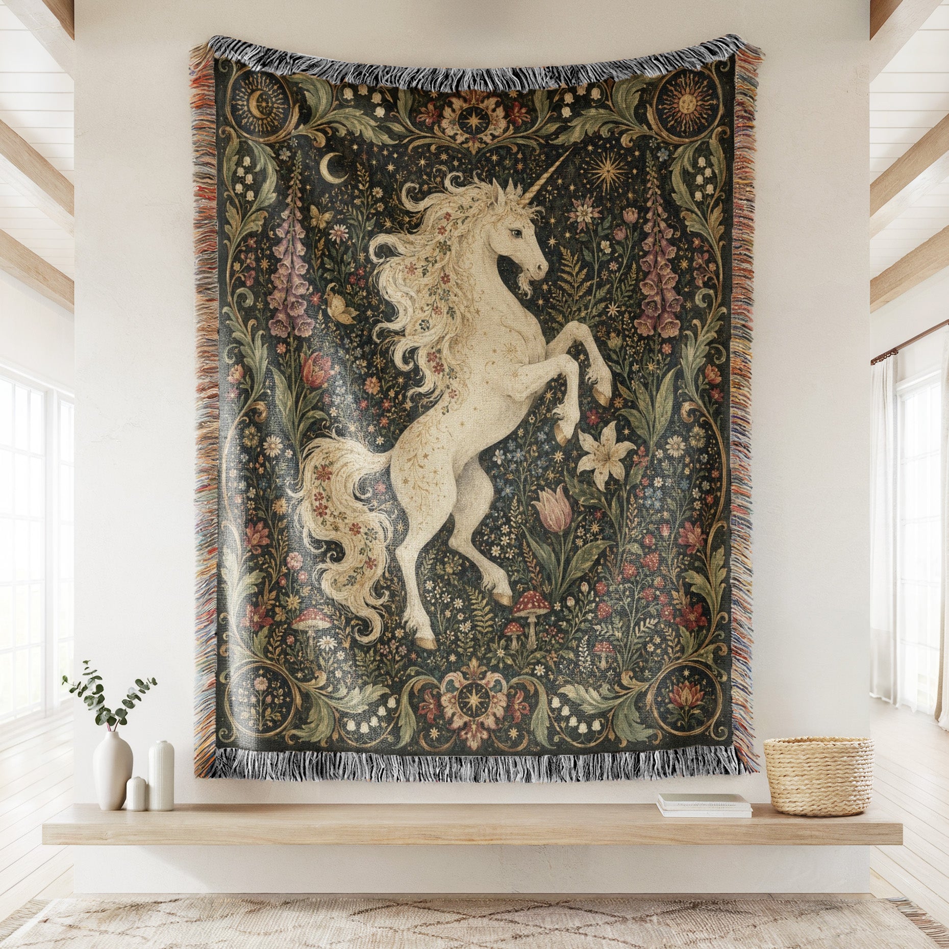 The Starlit Wildflower Unicorn Secondary image
