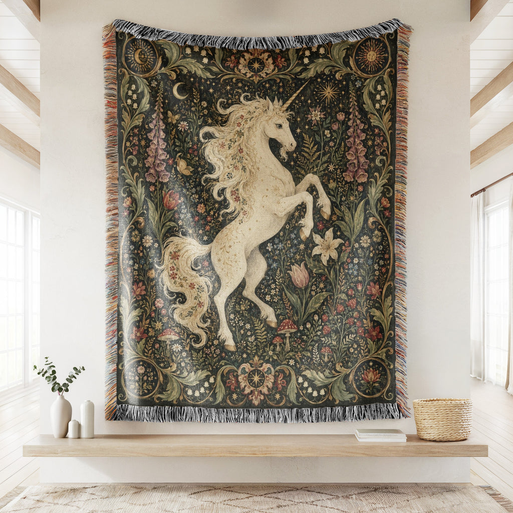 The Starlit Wildflower Unicorn