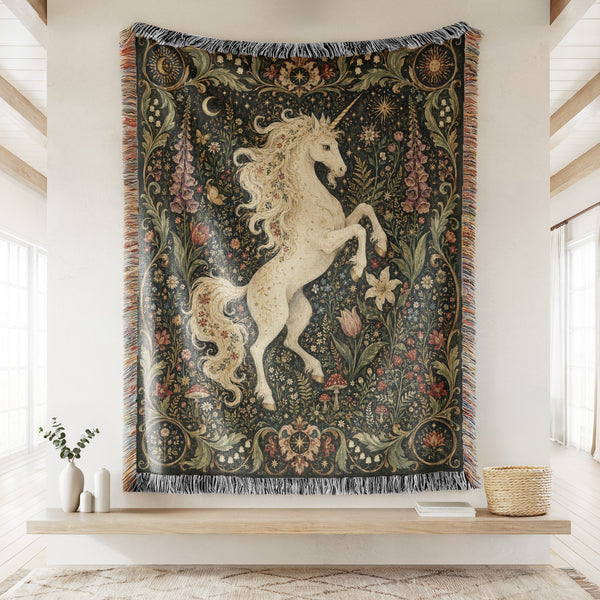 The Starlit Wildflower Unicorn