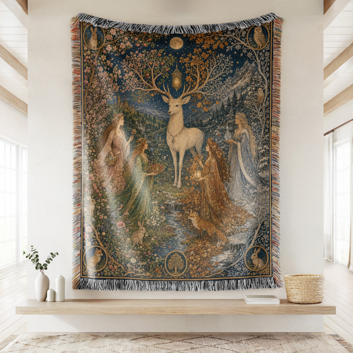 The Stag of the Four Seasons