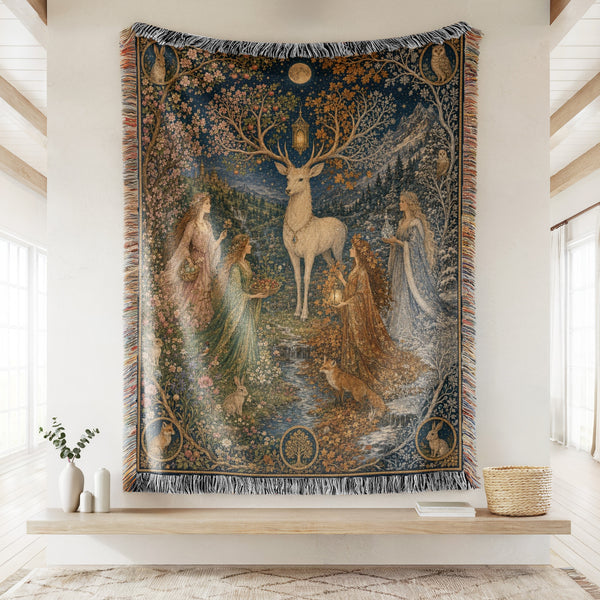 The Stag of the Four Seasons