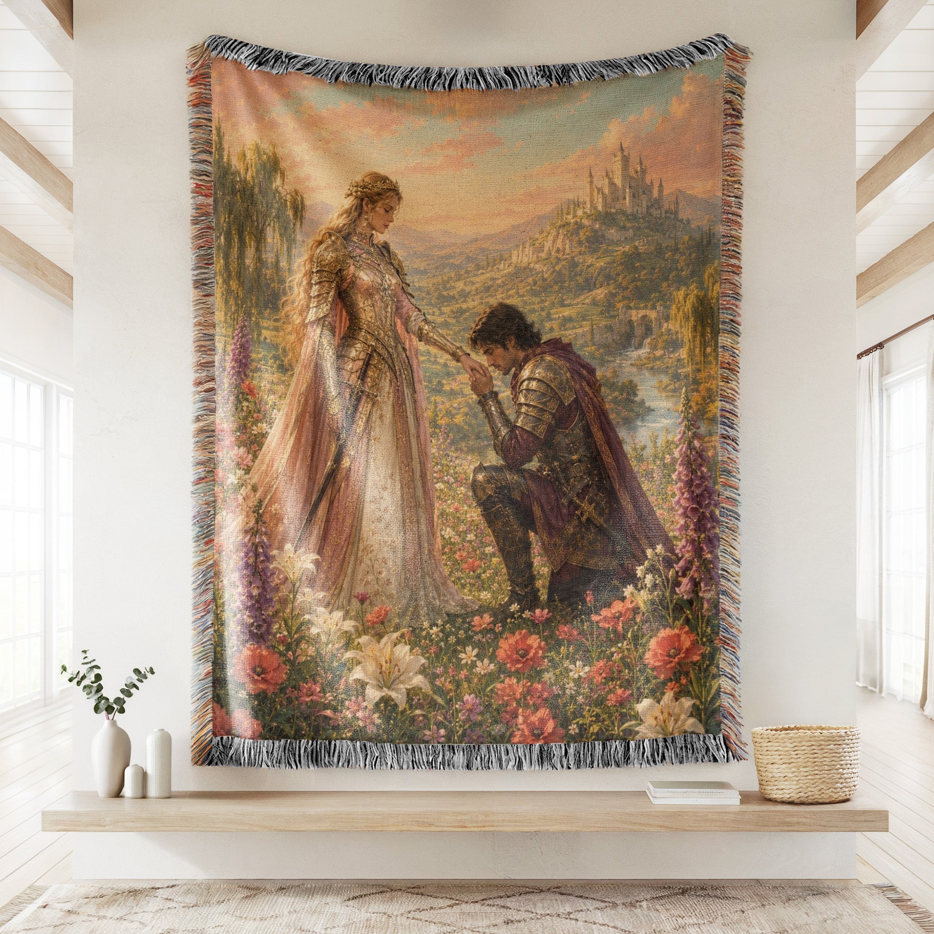 The Rose Court Vow Blanket Secondary image