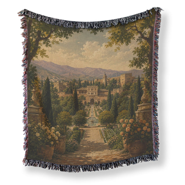 The Moorish Garden Palace Blanket