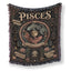 Pisces – The Dreaming Tide Zodiac Blanket