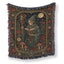 Hourglass Skeleton Wizard Blanket