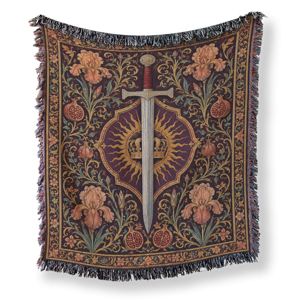 The Sun Crown Sword Blanket