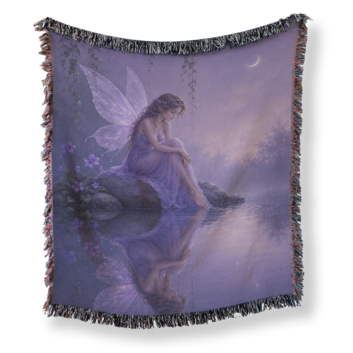Lavender Moon Fairy Blanket Main image