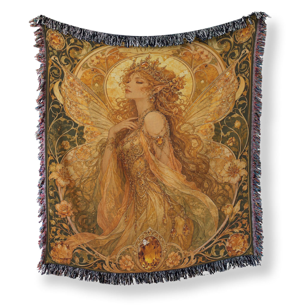 Golden Topaz Fairy Blanket