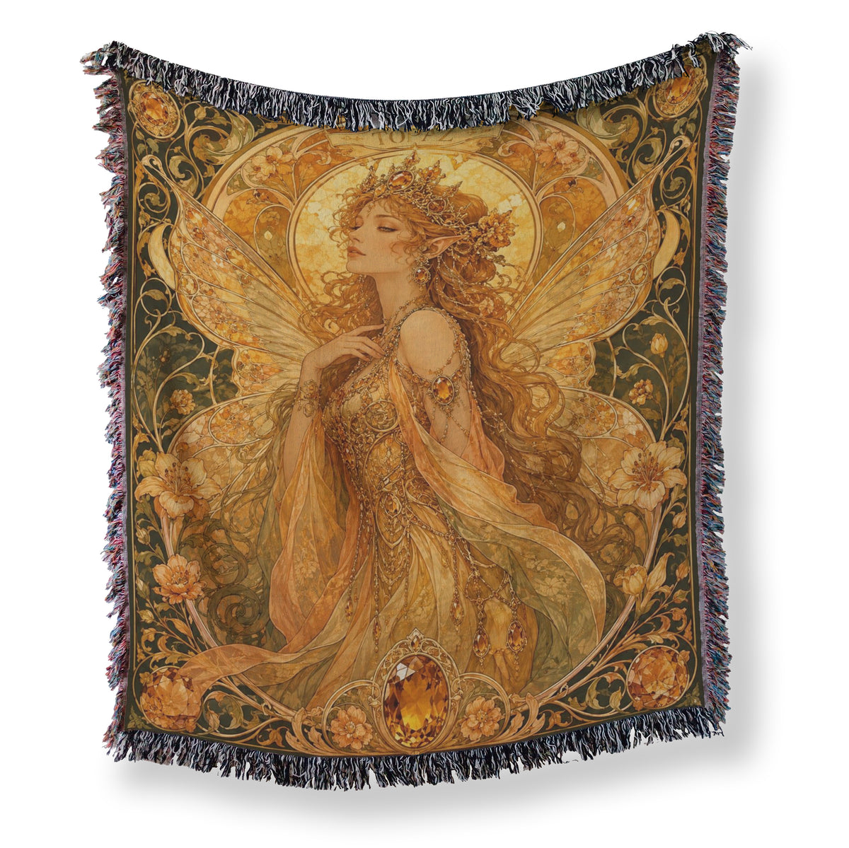 Golden Topaz Fairy Blanket