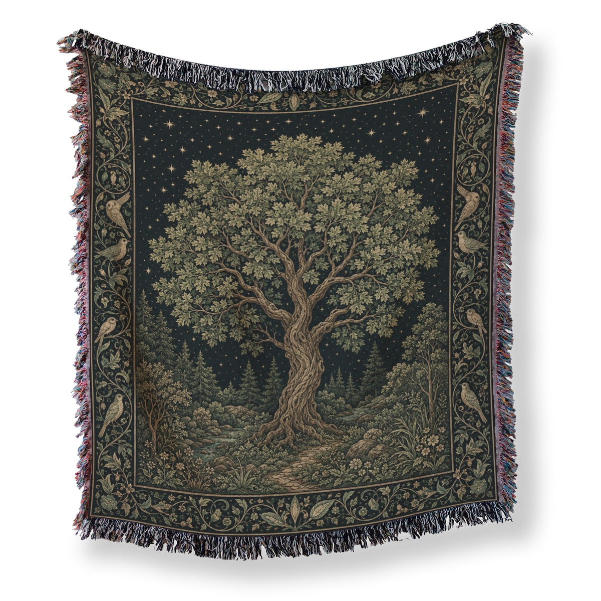 Ancient Starwood Tree Blanket Main image